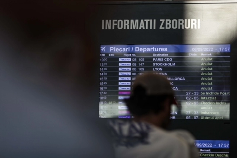 evenimentele din orientul mijlociu duc la anularea a 34 de curse la otopeni